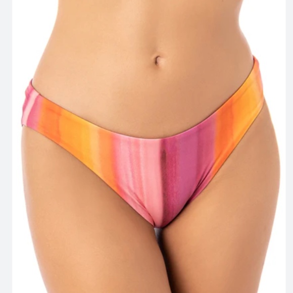 Maaji Sunrise Dye Bikini Large Top  Medium Bottoms - Picture 10 of 10